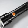 Versatile Rechargeable LED Flashlight with COB Warning Light