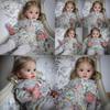 Silicone Dollsuit With Flower Pattern For Collectors And Kids