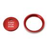 For Mazda3 6 2015Up Aluminum Keyless Engine Push Start Button W/ Decoration Ring