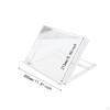 Acrylic Tabletop Easel Painting Foldable Book Holder 4 Position Adjustable Drawing Board for
