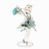 Animation Hololive anchorwoman acrylic insert card white blowing snow summer color festival animation peripheral decoration