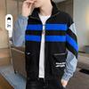 Spring and Autumn New Men's Korean Trend Versatile Men's Casual Jacket Lapel Fashion Jacket Teen Jacket