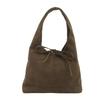 Vintage Shoulder Bag Solid Color Fashi Underarm Bag Large Capacity Handbag Versatile Women'S Bucket Bag For Travel Shopping