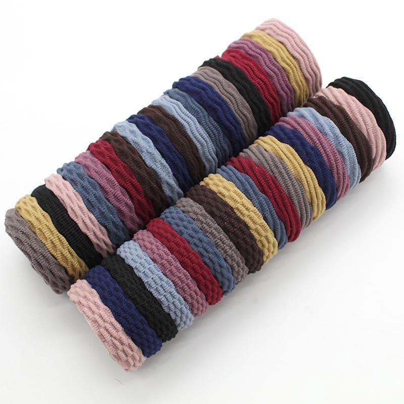 10/20/Set Korean Basic Elastic Hair Bands For Women High Elastic HairBand Hair Rope Headwear Headdress Hair Accessories