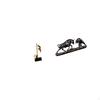 Creative Resin Music Note Bull Sculpture Modern Musical Figurine Tabletop Ornament Feng Shui Cow