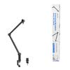 LogiLink Microphone Arm 3/8" & 5/8" Desktop Microphone Stand Scissor 360° Streaming Podcast Gaming