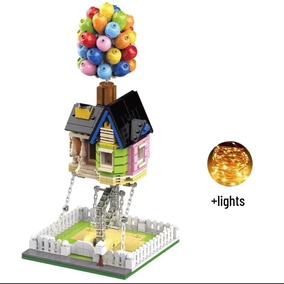 Антигравитационный Летающий Воздушный Шар Дом Строительные Блоки Игрушка (Обновленный DK7025)