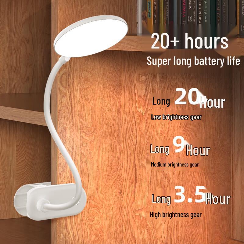 Rechargeable Full Spectrum LED Eye-Care Desk Lamp