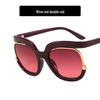 Owl 2022 European/American Trend Large Frame Sunglasses 92104