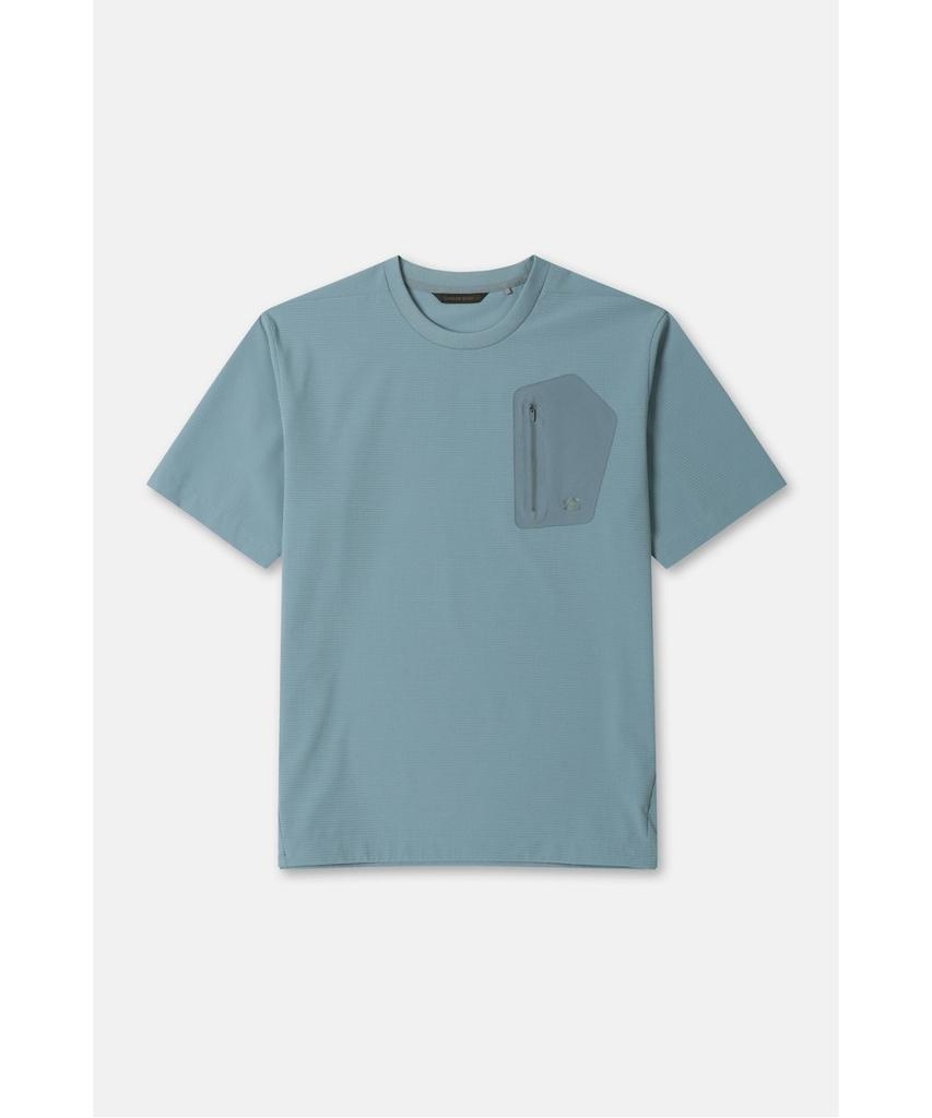 Koolongseupocheu Men'S Air Dot Round Neck Short Sleeve T-Shirt Jwtcm26281Loc