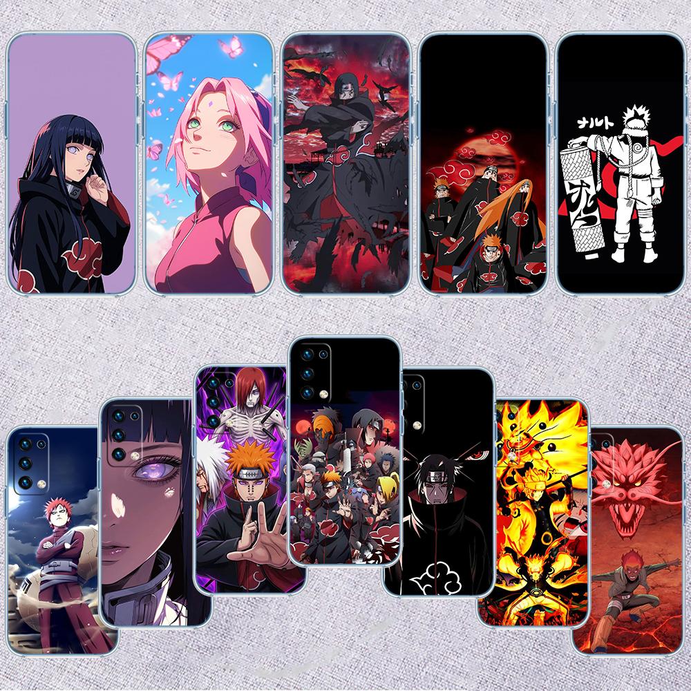 Anime Naruto Uzumaki Transparent Phone Case for Motorola Moto Edge 20 30 40 50 S30 Fusion Ultra Pro Neo Lite + G200 G23