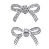 Sparkling Shoe Decoration Trendy Bowknot Shoe Accessory Versatile Shoe Clip Fashionable Crystal Shoe Buckles Charm