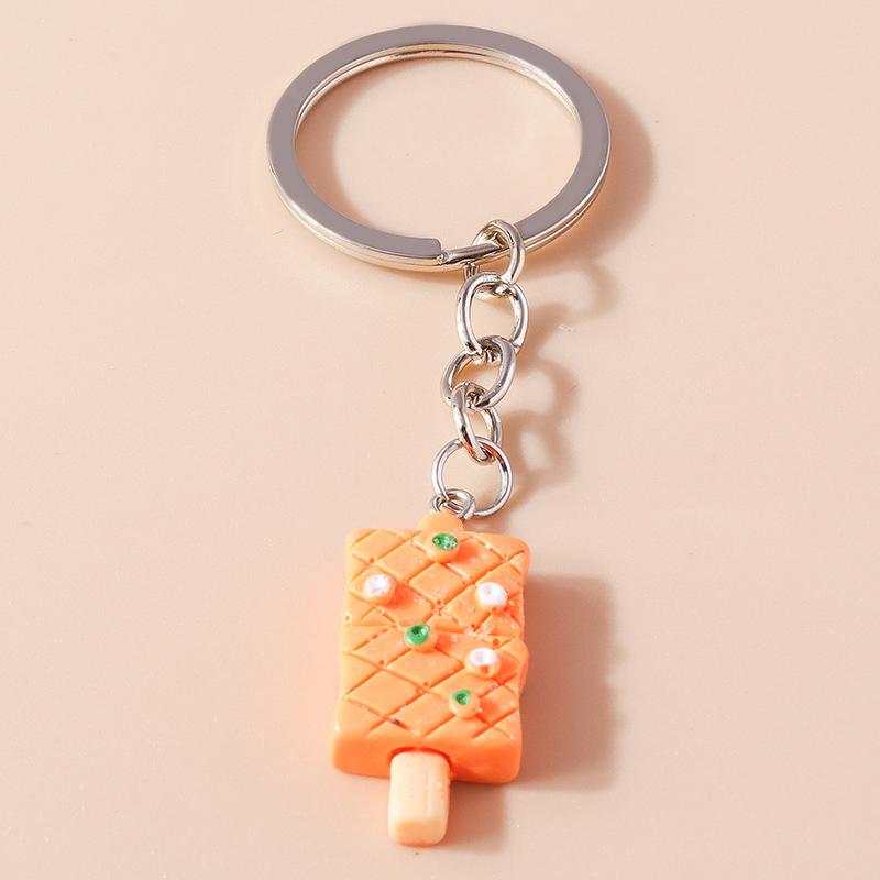 Lovely Crystal Cherry Keychain Simulated Fruit Keyring Pendants for Women Girls Handbag Decor Charm DIY Jewelry Gifts