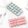 Silicone Animal-Shaped Ice Tray Ice Cube Mold for Homemade Ice Maker Compact Refrigerator Ice Cube Box