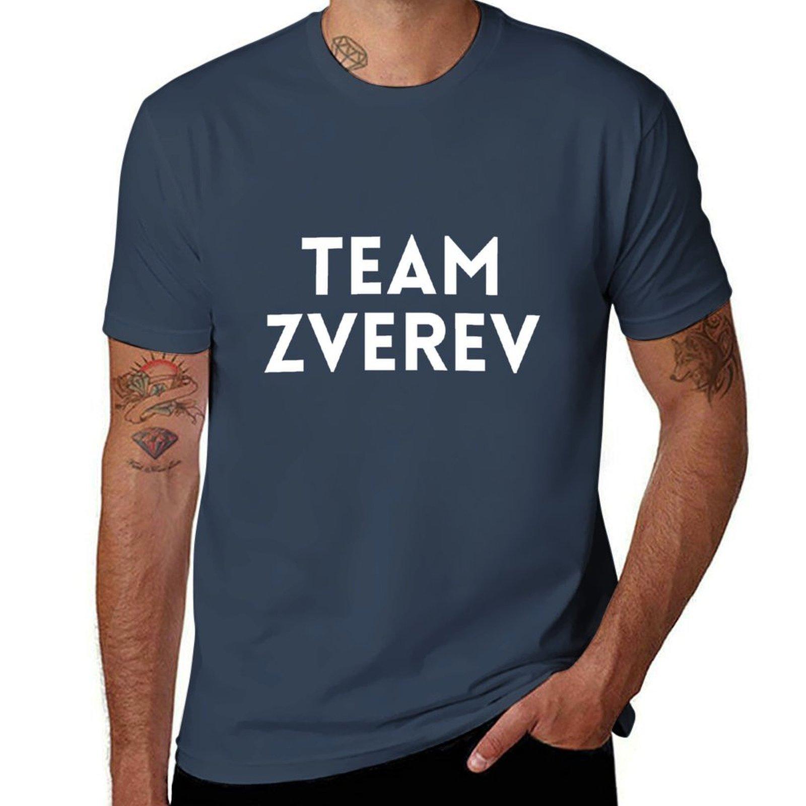 Zverev Team Tshirt Large Size Short Sleeve Tshirt S