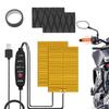 Beheizte Motorradgriffe Beheizte Rutschfeste Wärmer Warme Fahrzeugheizgriffe Pad Für Winter Outdoor Fahren Radfahren Touring Autobahn