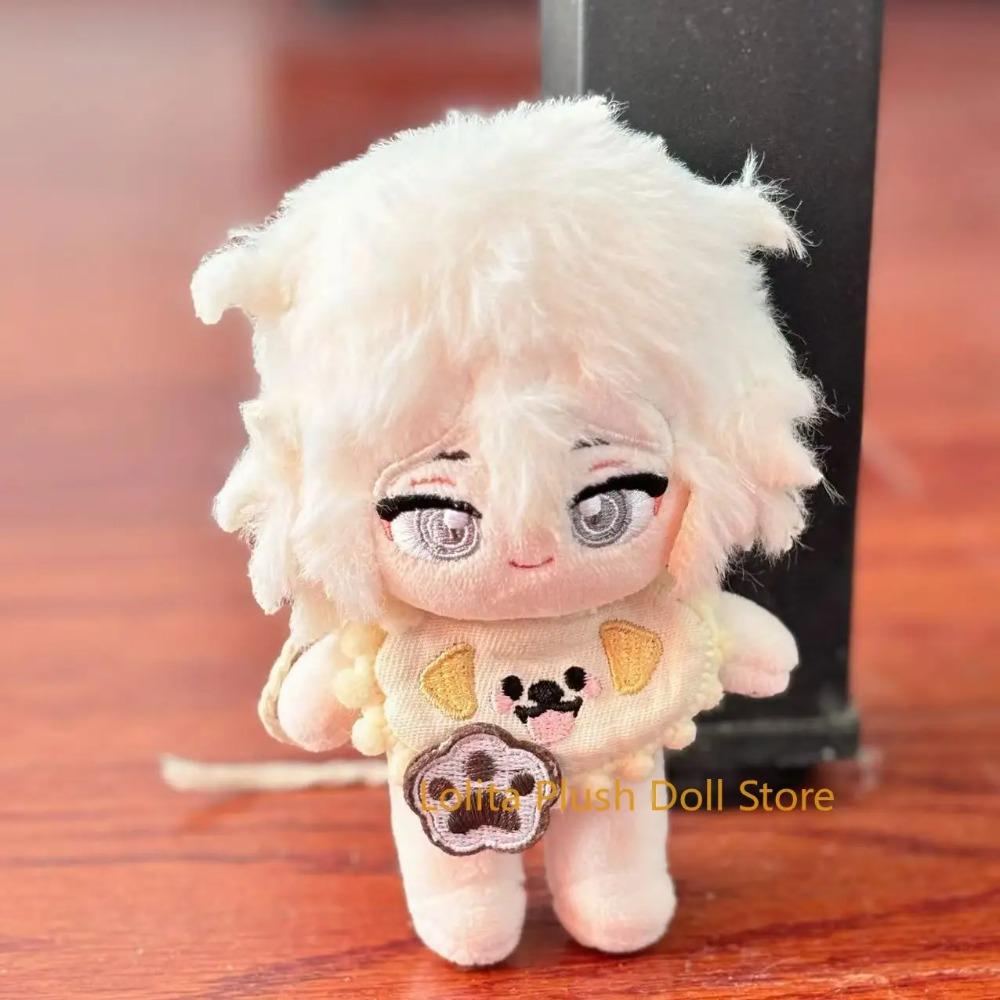 10cm Danganronpa Nagito Komaeda Anime Soft Kawayi Cotton Body Plush Doll Pillow Dress up Stuffed Toy Plushie Gift