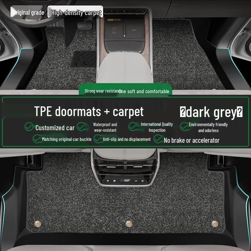 2026 BYD Seal 07 EV Full Coverage TPE Floor Mats - Flash Charge Version