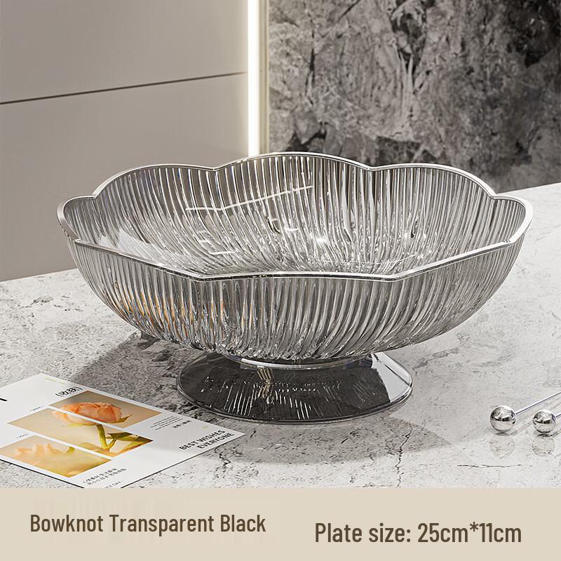 Petal-Shaped Drainable Fruit Bowl