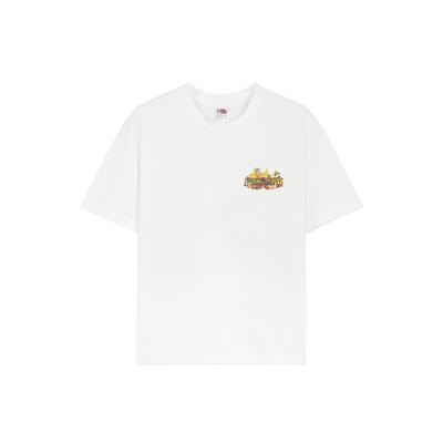 Peulusobeudeolum Fruit Original Short Sleeve T-Shirt (White)