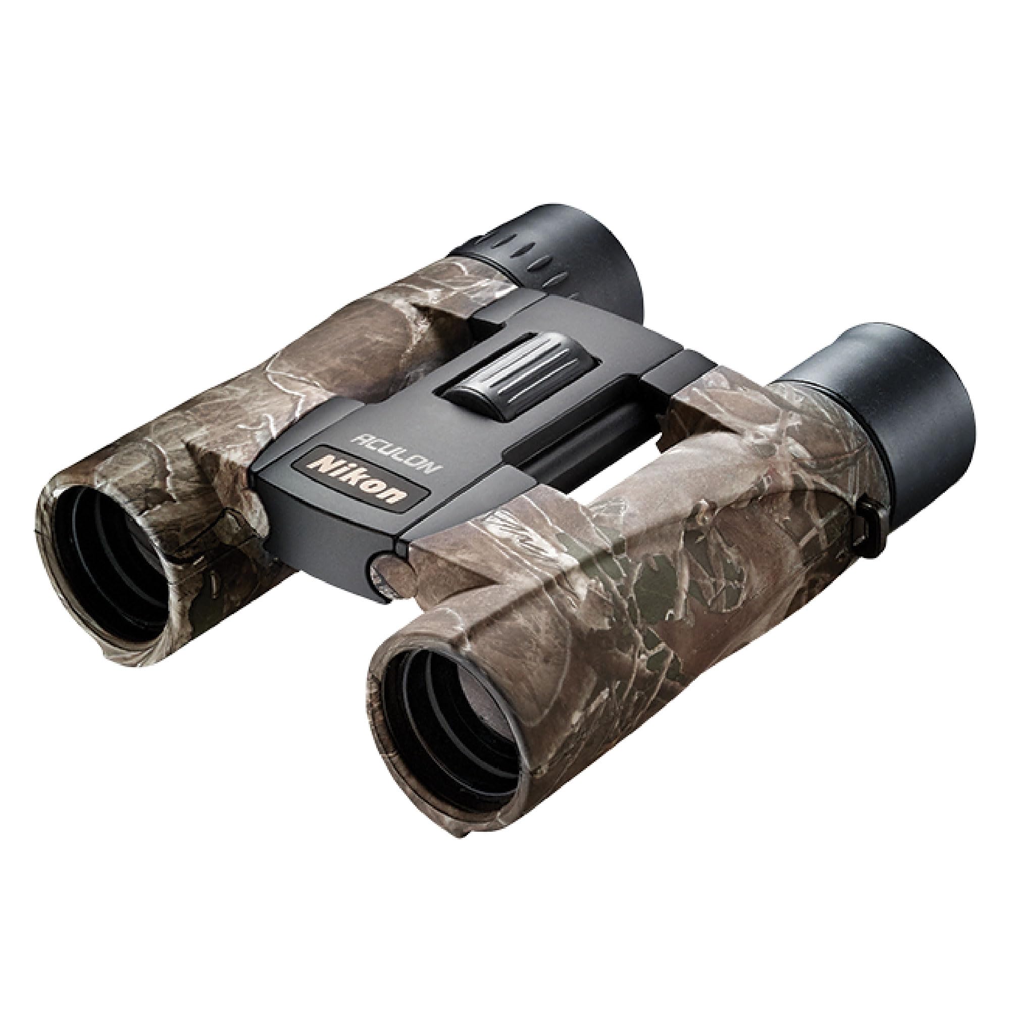 

Nikon ACULON A30 10x25 Camouflage Binoculars TrueTimber KANATI Dual Hinge Fully Multi-Coated Lightweight Binoculars Central Focus