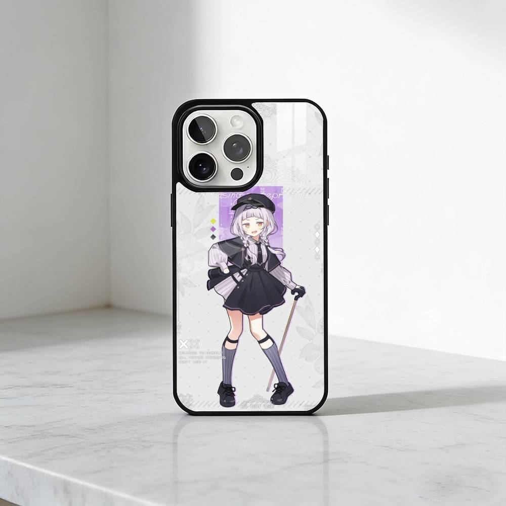 HOLO Characters On Lolita Phone Case For iPhone17,16,15,14,13 Plus,Pro Max Magnetic For Magsafe Wireless Charging