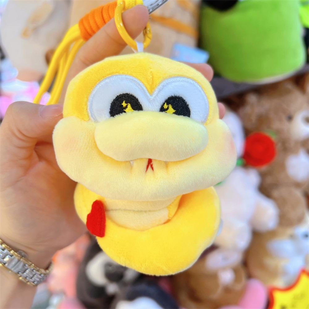 Blessing Zodiac Snake Pendant Plush Snake Year Dolls New Year Keychain Chinese Lunar New Year