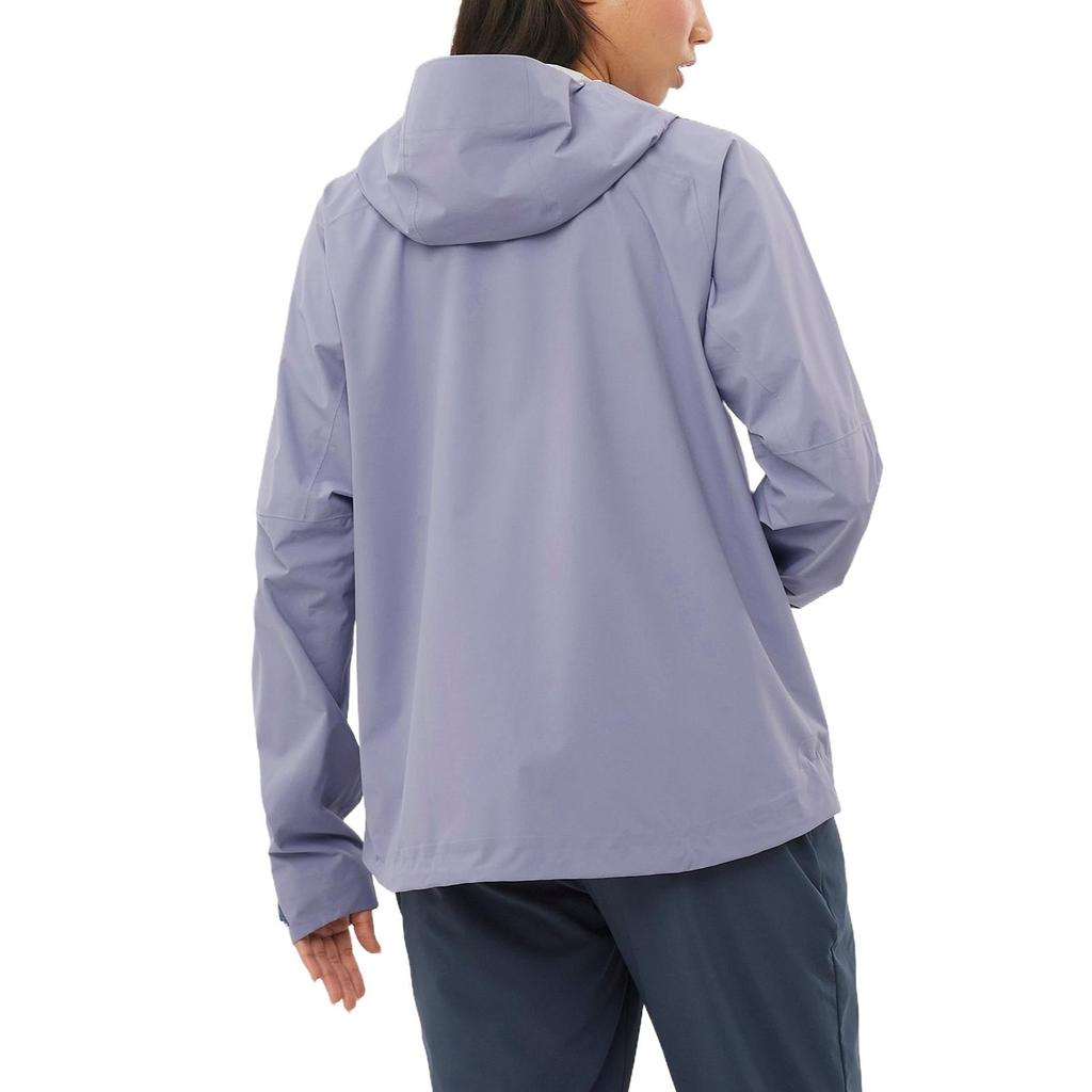 SALOMON Outerpath Breathable Waterproof Hooded Jacket Women Jackets Blue C246830