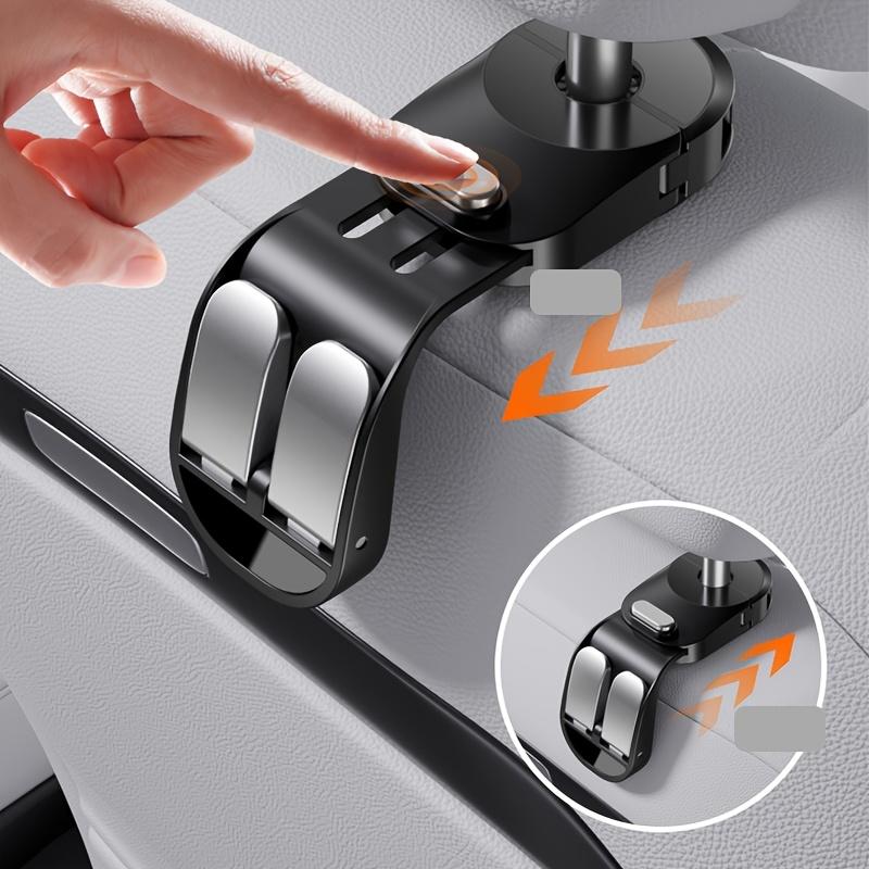 Creative Car Seat Hook | New Extendable Design for Universally Applicable Back Seat Storage, Made of ABS Material