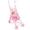 Foldable Dolls Pram Multicolor Doll Handcart Creative Baby Walker  For Boys Girls