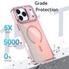 For iPhone 17 Pro Max Case Compatible with MagSafe Color Changing PC TPU Phone Back Cover