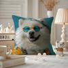 Vibrant Animal Bubble Fashion Tiger Cushion Cover Antidustmite Pillowcase Invisible Zipper Silky Short Plush Sofa Cushion Cover