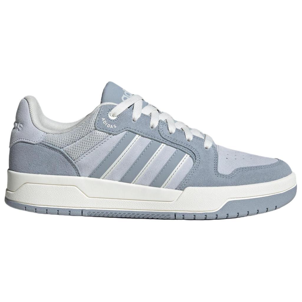 Adidas Entrap Fashion Comfortable Durable Low-Top Skate Shoes Unisex Skate Shoes Silver Gray KI8458