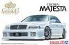 Aoshima Bunka Kyozai Die getunte Auto-Serie 89 Toyota Garson UZS141 Majesta Plastikmodellbausatz Co., Ltd. 1/24 Nr.. '91 (Auto)