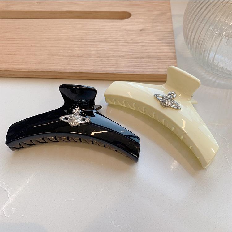 High-quality Saturn-shaped Hair Clip For Women Stylish And Unique Hair Accessory
