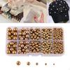 , Loose Beads Home Decor DIY Supplies No Hole Undrilled for Bead Setting Machine Crafts