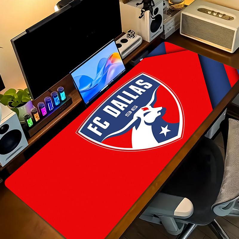 FC Dallas Print Cushion Non-slip Laptop Tablet Big Mousepad XXL Mat Mini PC Playmat With Lock edge