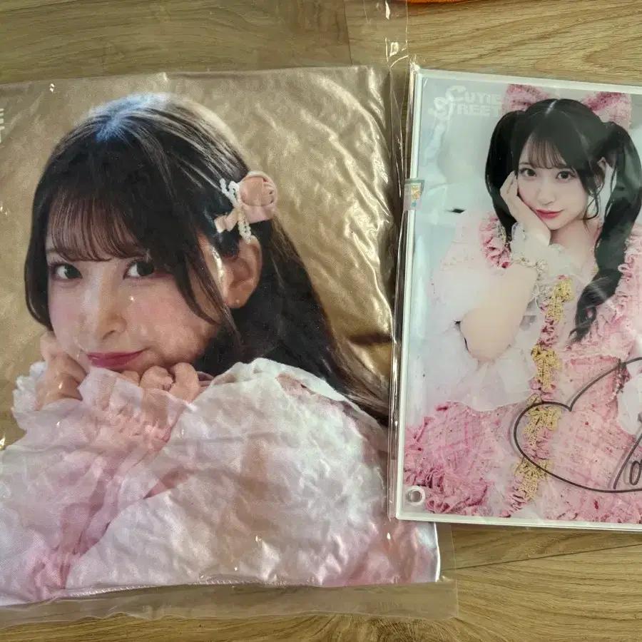 Cutie Street Sakuraba Haruka Sukikuji Prize B+C Acrylic Cushion sealed Cutie Street Q-Sto