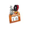 Wooden Halloween Countdown Calendar Decorative Ornament for Home Mantel Shelf