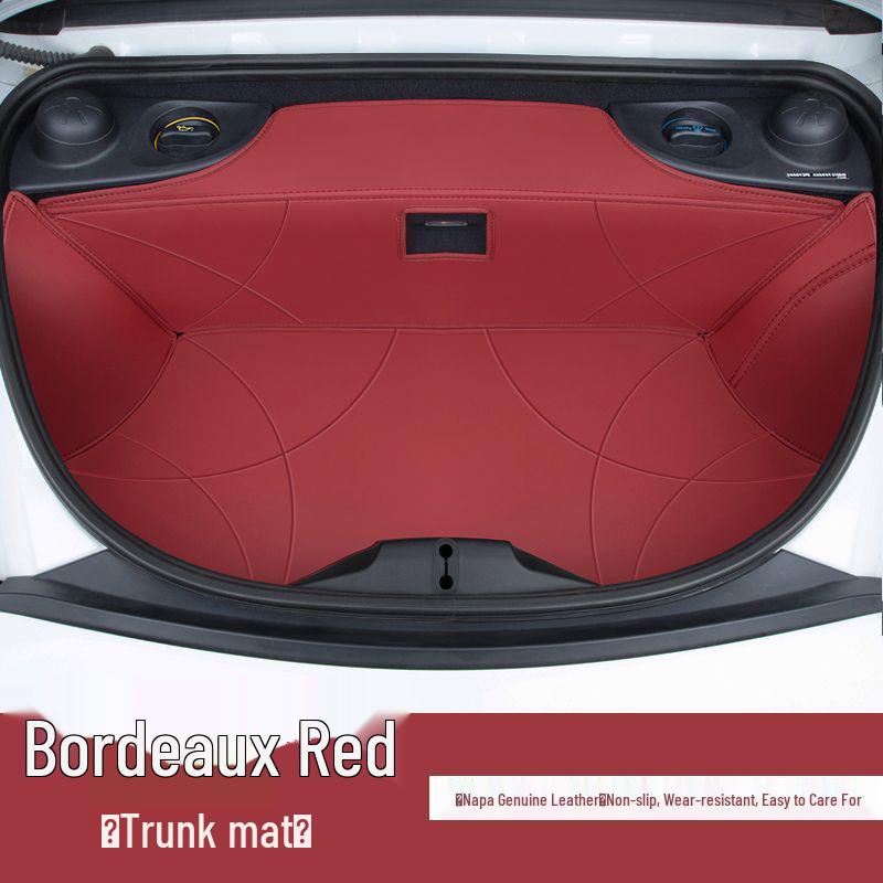 Tappetini Eco-friendly per Bagagliaio e Vano Portaoggetti Anteriori per Kit Carrozzeria Porsche 718 Boxster 2016-2025