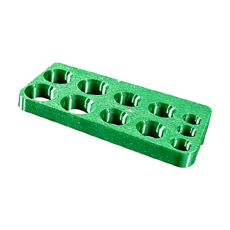 Extension Piece Storage Base 12cm X 4cm, Multi-Hole Plastic Rack for Garage Wall and Cabinet Area Arrangement Use