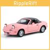 Mazda Convertible Car Model Alloy Sportscar With Sound Light And Pullback For Kids And Collectors
