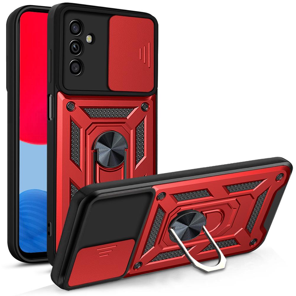 

For Samsung M56 Case Galaxy M54 Cover Galaxy M55 S M35 M34 Magnetic Ring Holder Armor Phone Case Slide Camera Protect Back Cover Galaxy M56