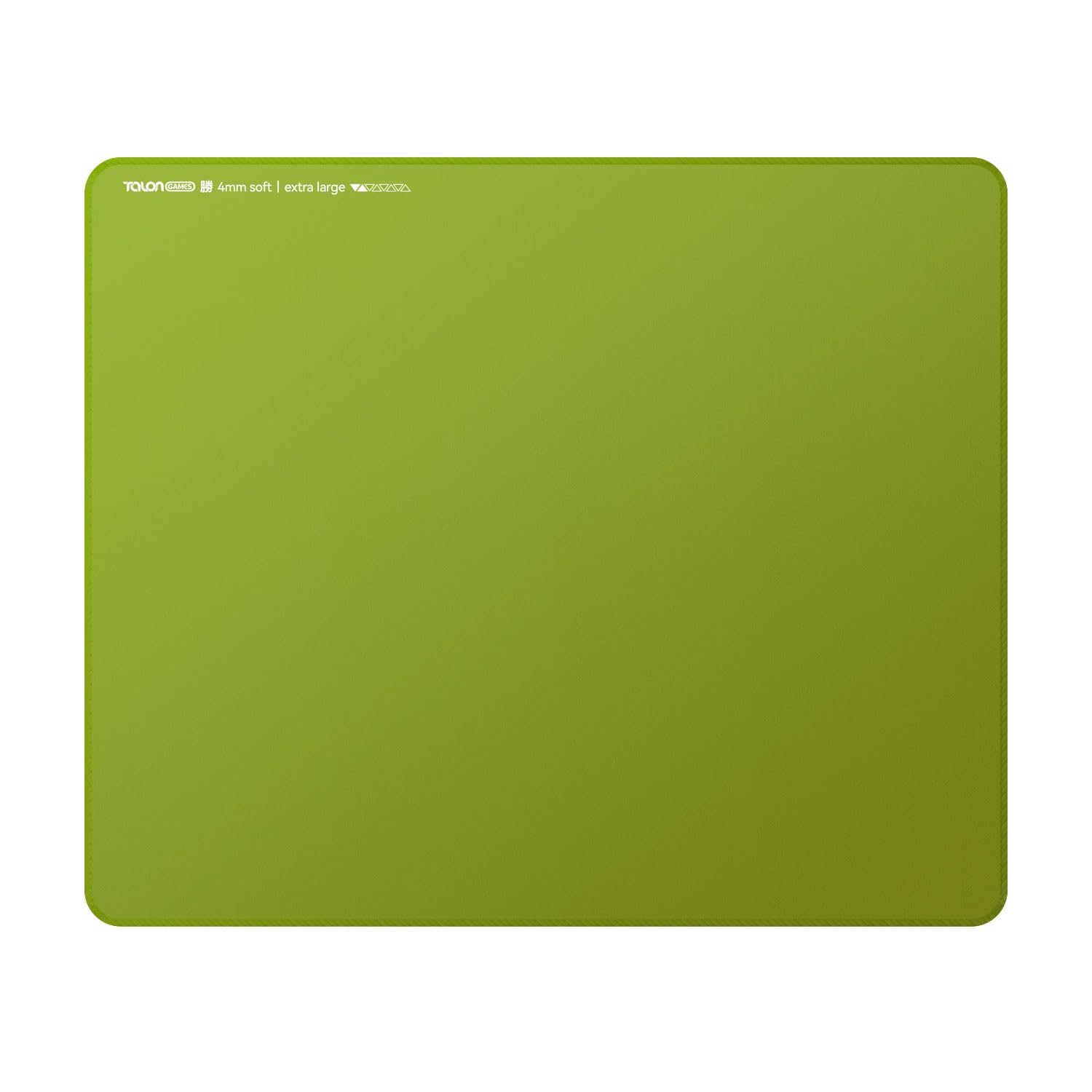 

TALONGAMES Winning Series Gaming eSports Rubber Reinforced Large Green Japanese Distributor Mousepad, Mousepad, 490x420x4mm, Cloth, Anti-Slip, Base, зелёный