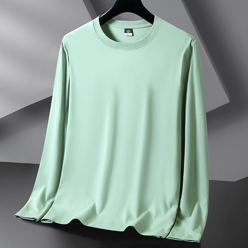 DICIFY Men's Fashion Long Sleeve Casual Autumn Winter O-Neck Blouses & Shirts