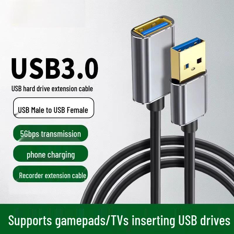 Universal USB 3.0 Data Cable for Printers, Computers, Cars, Mice, Flash Drives, Phones, Hard Drives, and USB-C Devices