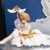 Bandai Card Captor Sakura Clear Card KINOMOTO SAKURA Anime Figurines Peripherals PVC Action Figures Collectible Model Toys