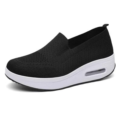 Sneakers Damen Sportschuhe Mesh Atmungsaktiv Plattform Tennis Casual Slip-On Damen Walking Vulkanisierte Schuhe Zapatillas Mujer