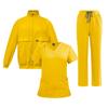 Women's Loose And Comfortable V-neck Short Sleeved Workwear With Multiple Pockets And Beauty Suit Set