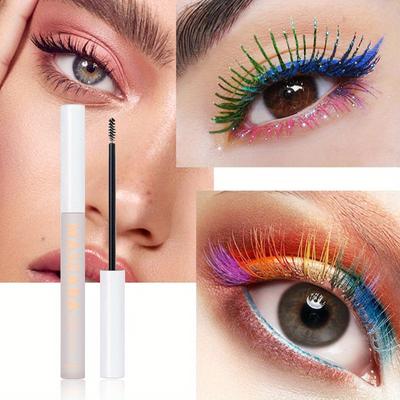 New Fashionable Mascara for Longer and Thicker Eyelashes with Colorful Pigments